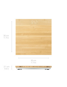 Báscula Medisana PS 440 digital de bambú hasta 180 kg 2