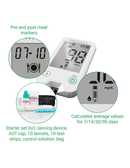 MediTouch 2 – Glucómetro Preciso