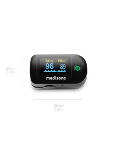 MEDISANA PM-100 OXIMETER+PULSIOXÍOMETRO NEGRO 2