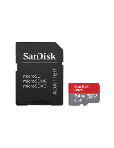 Comprar la SanDisk Ultra microSD en Andorra - Tarjeta de memoria de alta capacidad y resistente para todos tus dispositivos.