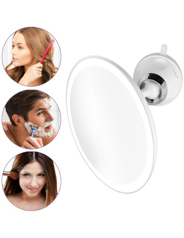 MEDISANA CM-850 Espejo Cosmético LED con Ventosa