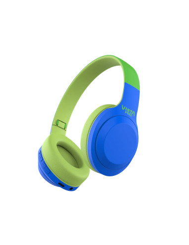Vieta Kids – Auriculares Diadema Verde/Azul