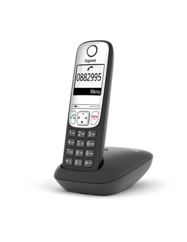 Teléfono inalámbrico fiable Gigaset A690 Iberia negro