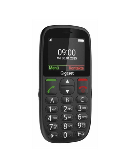 Teléfono móvil fiable Gigaset GL395 con pantalla grande