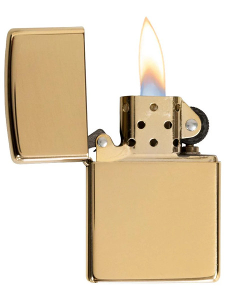 Encendedor fiable Zippo 169 High Polish Brass Armor