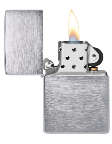 Encendedor fiable Zippo Vintage Brushed Chrome – Elegante