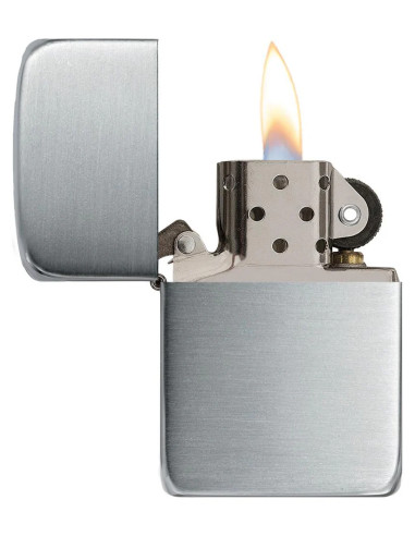 ENCENDEDOR ZIPPO PL 24 REPLICA HAND SATIN SILVER