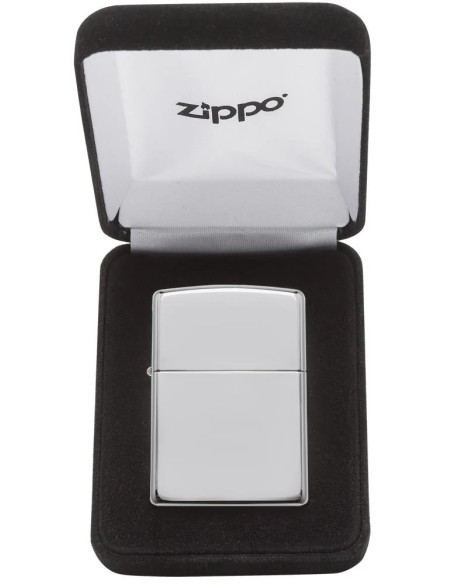 Encendedor fiable Zippo Sterling Silver – Slim® elegante
