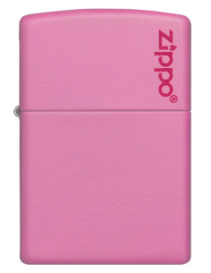 Encendedor fiable Zippo Pink Matte Logo 2