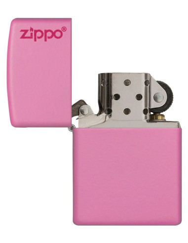 Encendedor fiable Zippo Pink Matte Logo