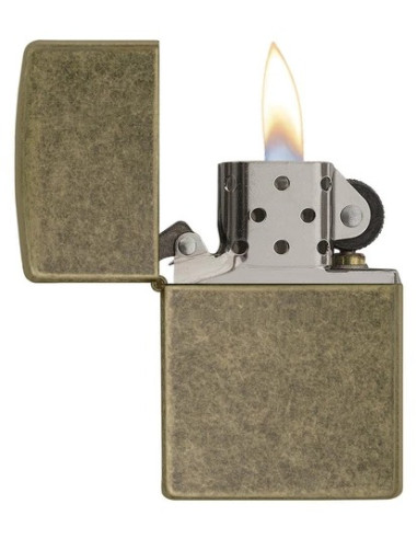 ENCENDEDOR ZIPPO ANTIQUE BRASS 201FB