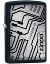 Encendedor fiable Zippo Scifi Wall – Brass y Metal