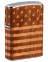 ENCENDEDOR ZIPPO 200 WOODCHUCK AMERICAN FLAG