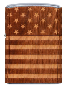 ENCENDEDOR ZIPPO 200 WOODCHUCK AMERICAN FLAG 2