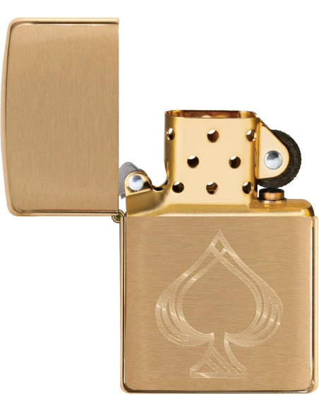 ENCENDEDOR ZIPPO ACE OF SPADE DESIGN