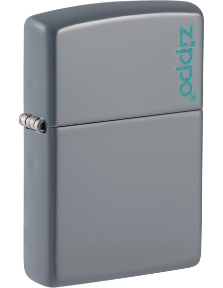 Encendedor fiable Zippo Flat Grey Logo