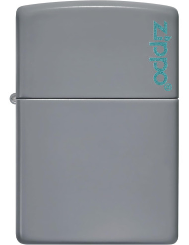 Encendedor fiable Zippo Flat Grey Logo