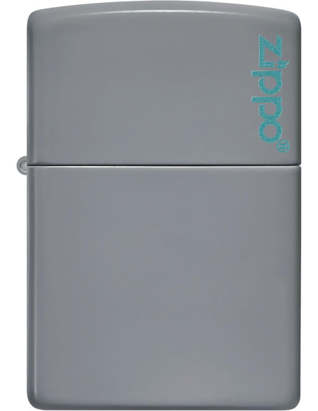 Encendedor fiable Zippo Flat Grey Logo