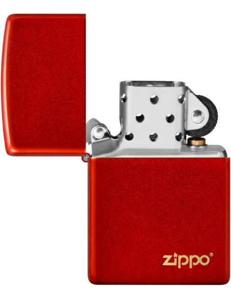 Encendedor fiable Zippo Metallic Red Logo