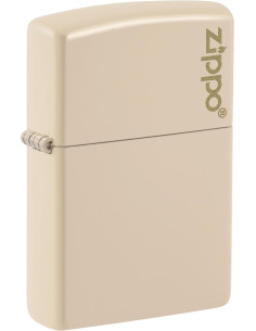 ENCENDEDOR ZIPPO FLAT SAND ZIPPO LOGO