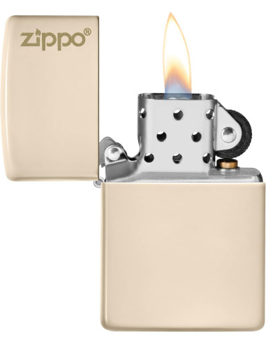 ENCENDEDOR ZIPPO FLAT SAND ZIPPO LOGO