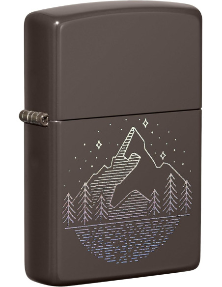 Encendedor fiable Zippo Mountain Design