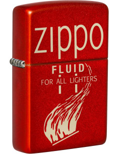 Encendedor fiable Zippo Retro Design Rojo