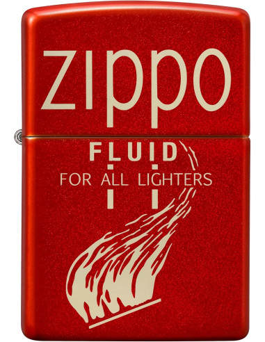 Encendedor fiable Zippo Retro Design Rojo