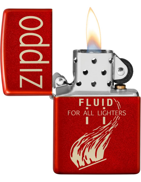 Encendedor fiable Zippo Retro Design Rojo