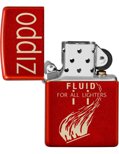 Encendedor fiable Zippo Retro Design Rojo