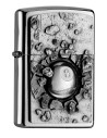 ZIPPO 8 BALL DESIGN – Encendedor fiable Chrome Brushed