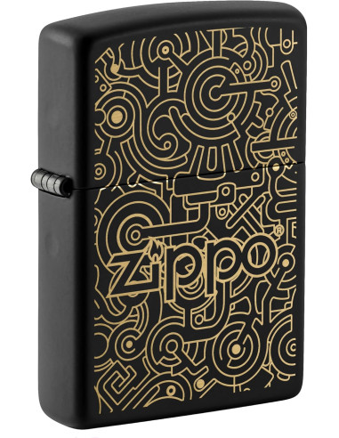 ENCENDEDOR ZIPPO GEARS DESIGN
