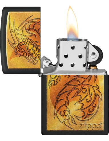 Encendedor fiable ZIPPO Storm Lighter Medieval Mythological