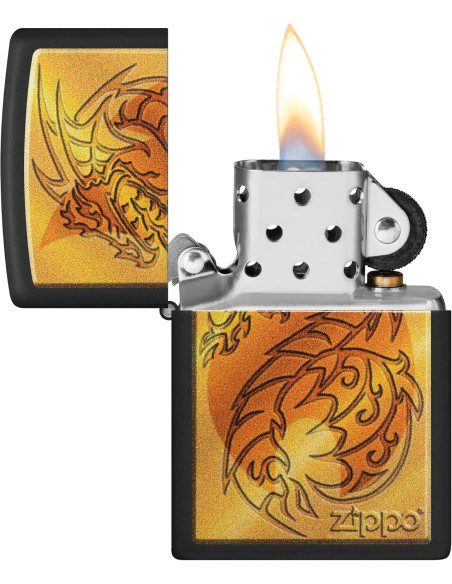 Encendedor fiable ZIPPO Storm Lighter Medieval Mythological