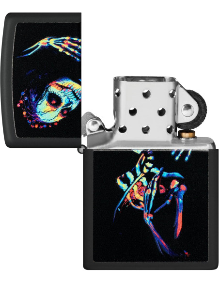 Encendedor fiable Zippo UV Skeleton Design