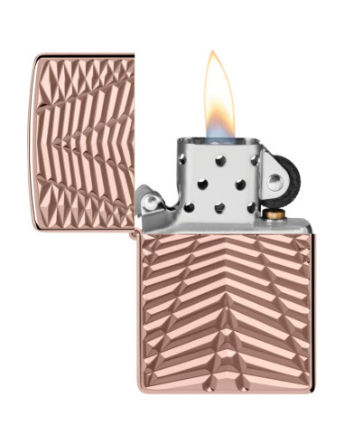 Encendedor Zippo Armor Rose Gold Deep Carve