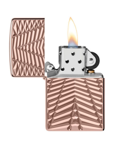 Encendedor Zippo Armor Rose Gold Deep Carve