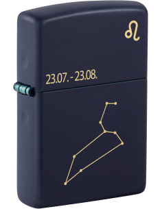 Encendedor Zippo Zodiac Leo Azul