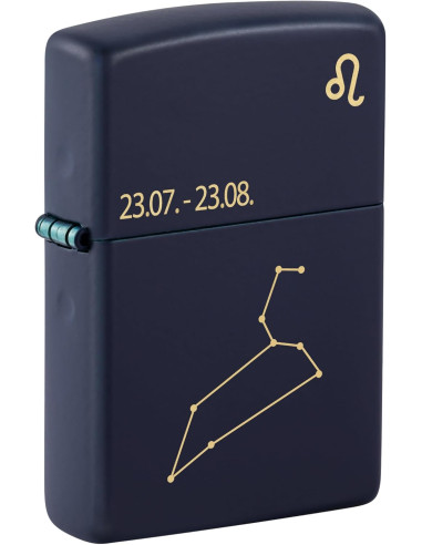 Encendedor Zippo Zodiac Leo Azul