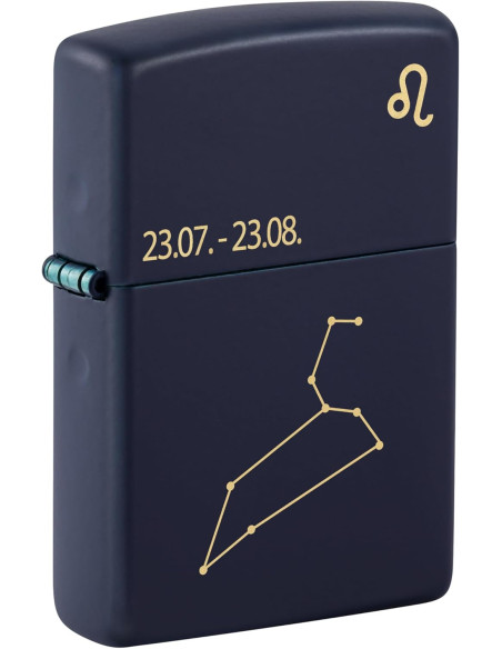 Encendedor Zippo Zodiac Leo Azul