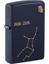 Encendedor Zippo Zodiac Virgo Navy Matte