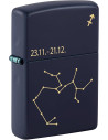 Encendedor Zippo Zodiac Sagittarius Navy Matte