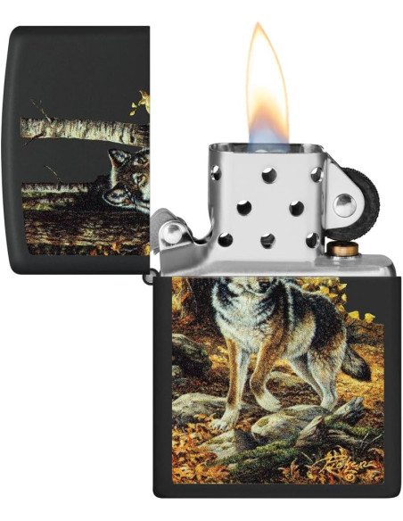 Encendedor Zippo Linda Picken Black Matte Original