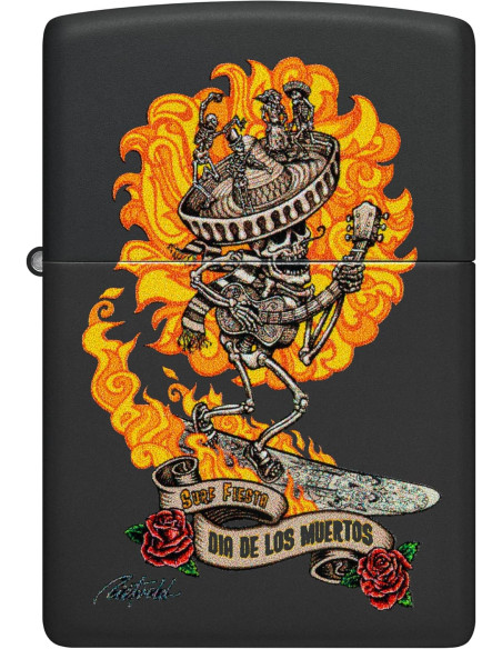 Zippo Rick Rietveld Black – Encenedor Original Artístic