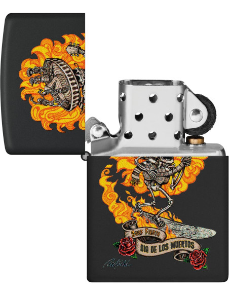 Encendedor Zippo Rick Rietveld Black Matte Original