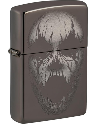 Encendedor Zippo Screaming Monster Black Ice Original