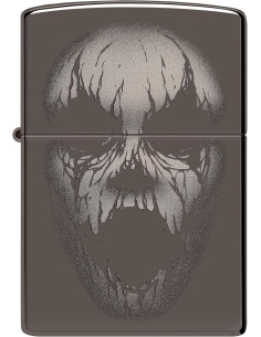 Encendedor Zippo Screaming Monster Black Ice Original 2