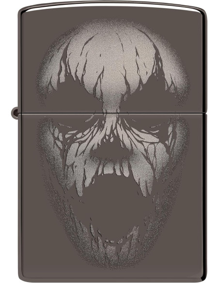 Encendedor Zippo Screaming Monster Black Ice Original