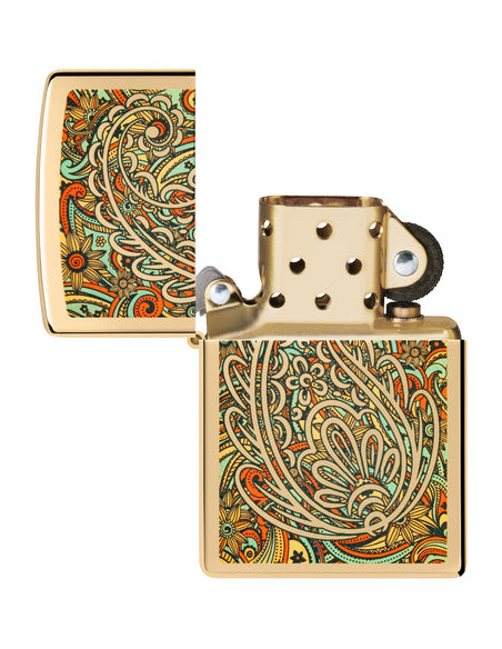 Zippo Zen Tangle Pattern – Encenedor artístic i elegant