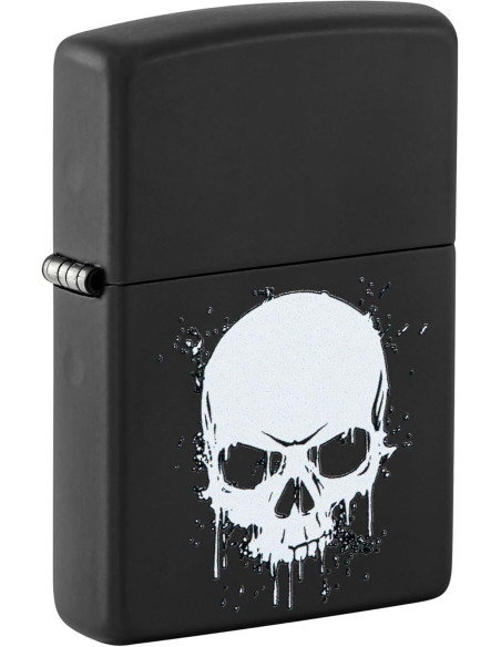 Encendedor Zippo Dripping Skull Original Metálico